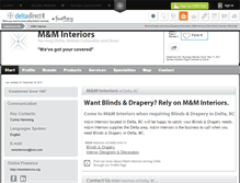 Tablet Screenshot of mm-interiors-delta.deltadirect.info