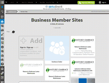 Tablet Screenshot of members.deltadirect.info